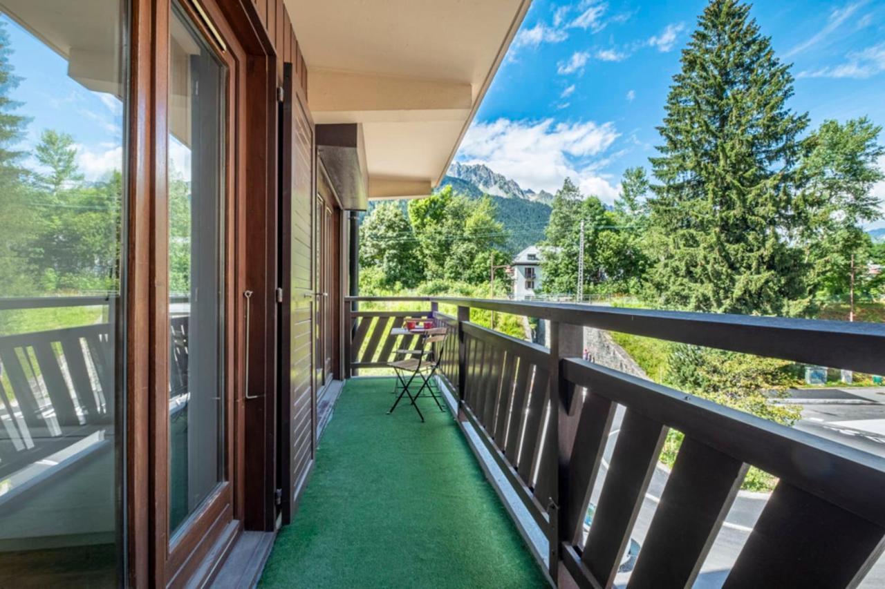 Modern Apt With Balcony In The Center Of Chamonix Exterior foto